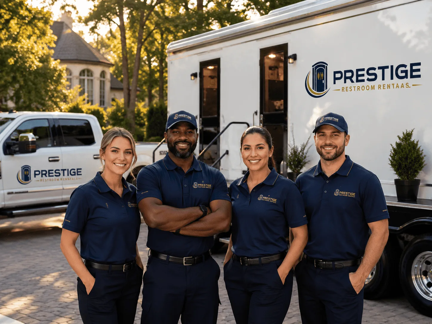 Trusted Luxury Portable Restrooms company in Pickett, WI